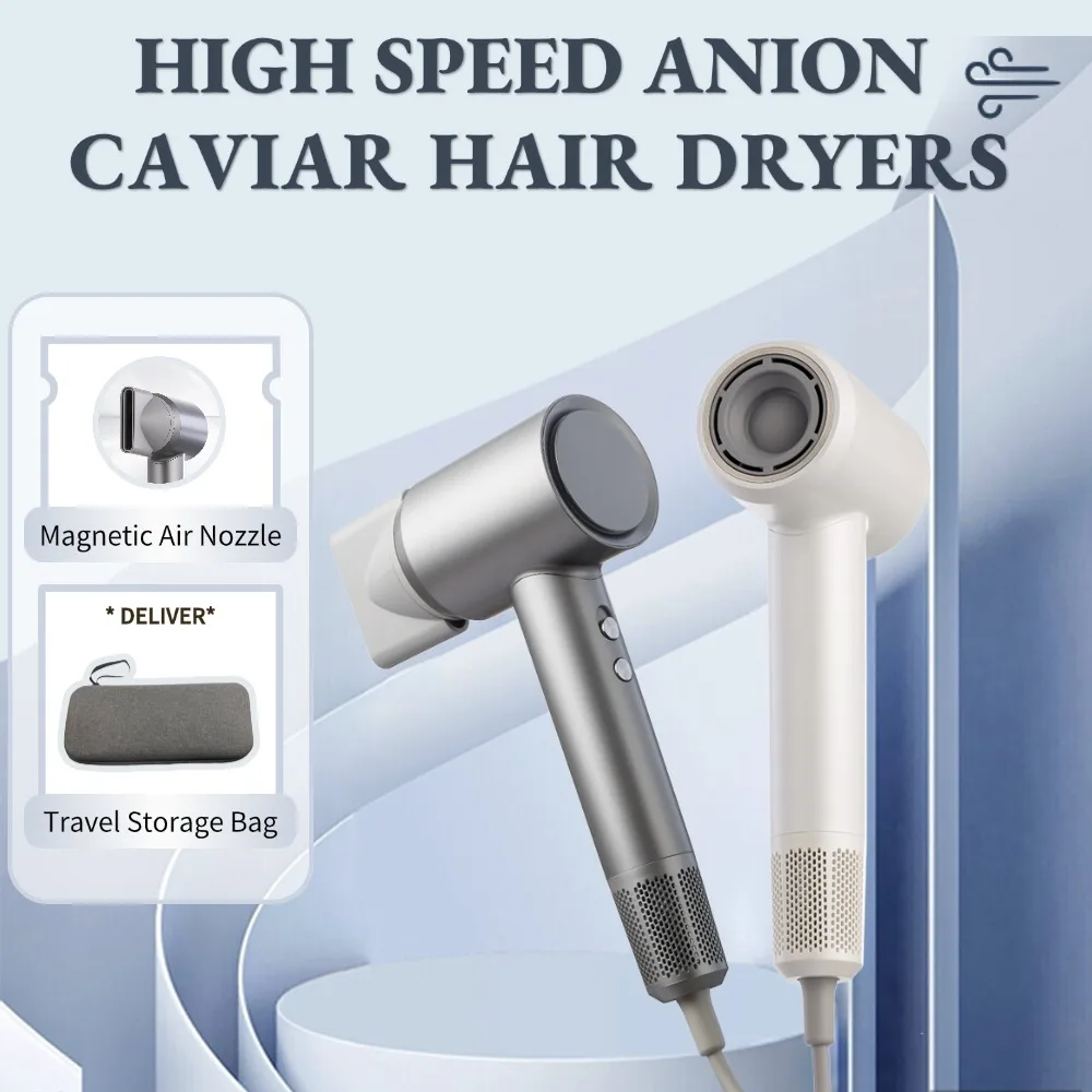 Selling High-Speed Hair Dryer 1400w High-Power Negative Ion Blue Light Hair Care Home Hair Salon Hair DryeManufacturer's Direct