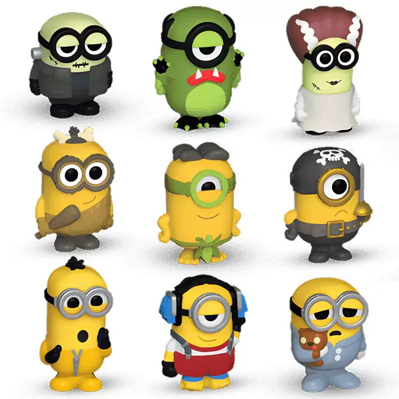 

Despicable Me Funko Pop Movies & TV Bitty Pop! Minions 4-Pack Peripheral Figurines Blind Box for Boy Gift Collectible Ornaments