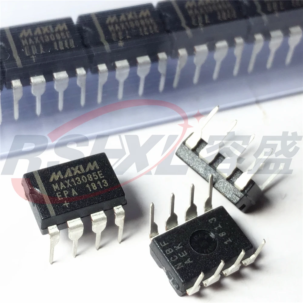10 unids/lote MAX13085EEPA + MAX13085E DIP-8P nuevo + 5,0 V + 15 -15 kV transceptor de RS-485/RS-422 de intercambio en caliente a prueba de fallos con protección ESD