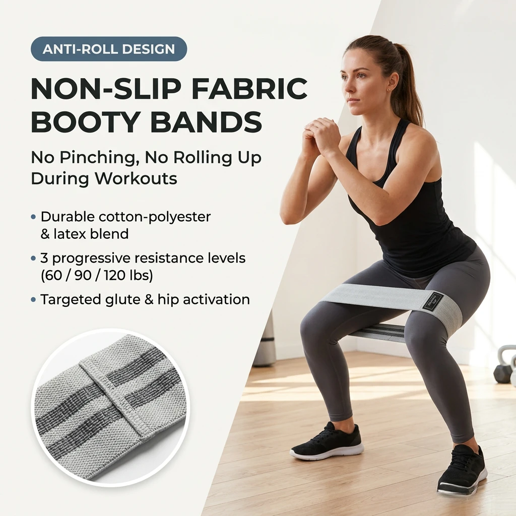 Resistance Loop Mini Band - 4 in 1 Resistance Bands Set