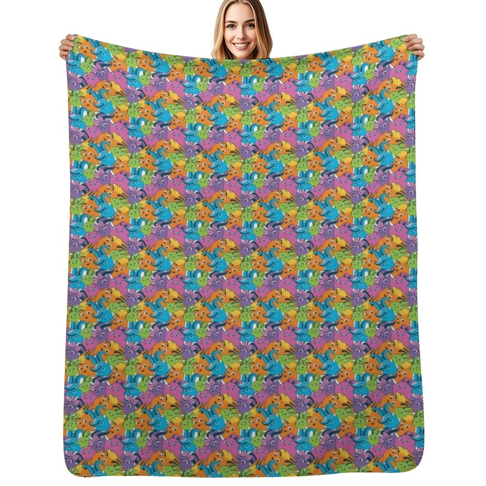 

Sunny Bunnies - Pattern # 2 Throw Blanket Outdoor Soft Blanket for Picnic Beach Camping