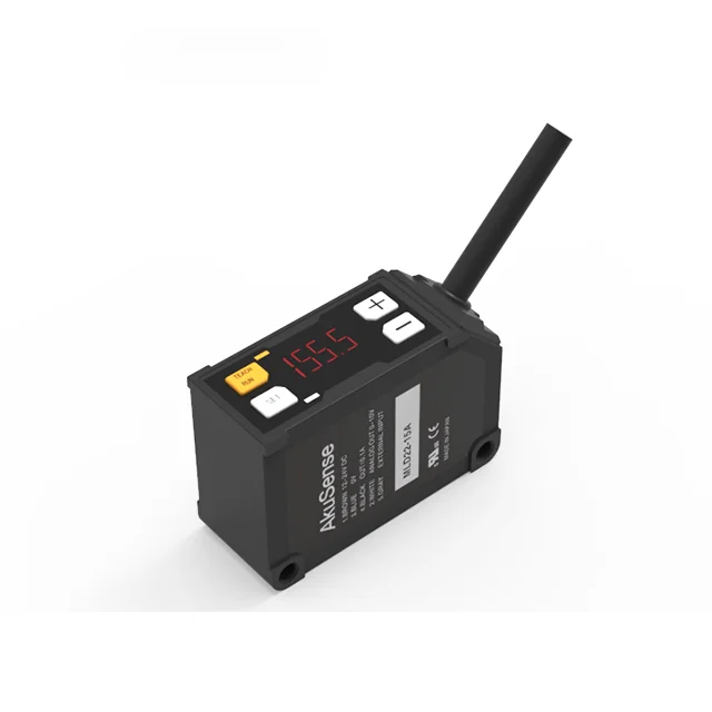 Akusense MLD22 Triangulation Ranging Technology Laser Displacement Sensor For Long-Range Detection