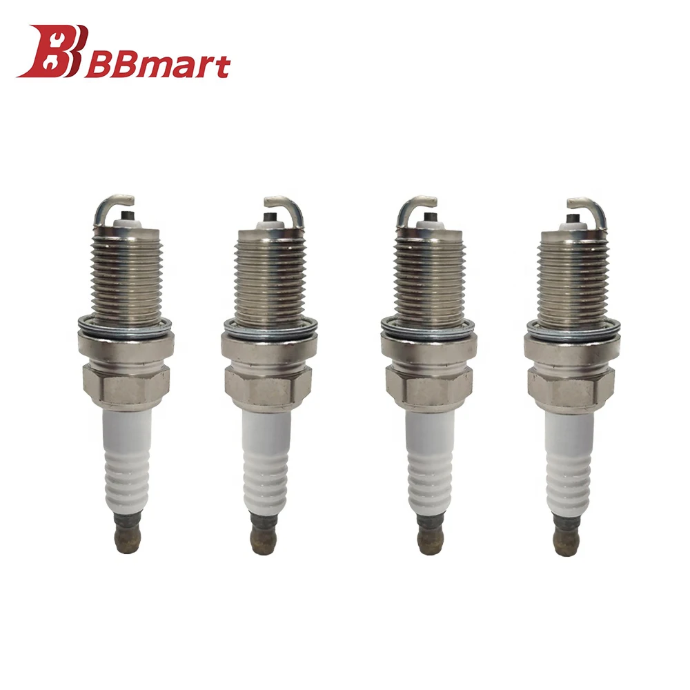 

BBmart Auto Spare Parts 4 pcs Spark Plug For Audi A6 S6 A7 A8 S8 A6L OE 06E905611 Wholesale Price Car Accessories