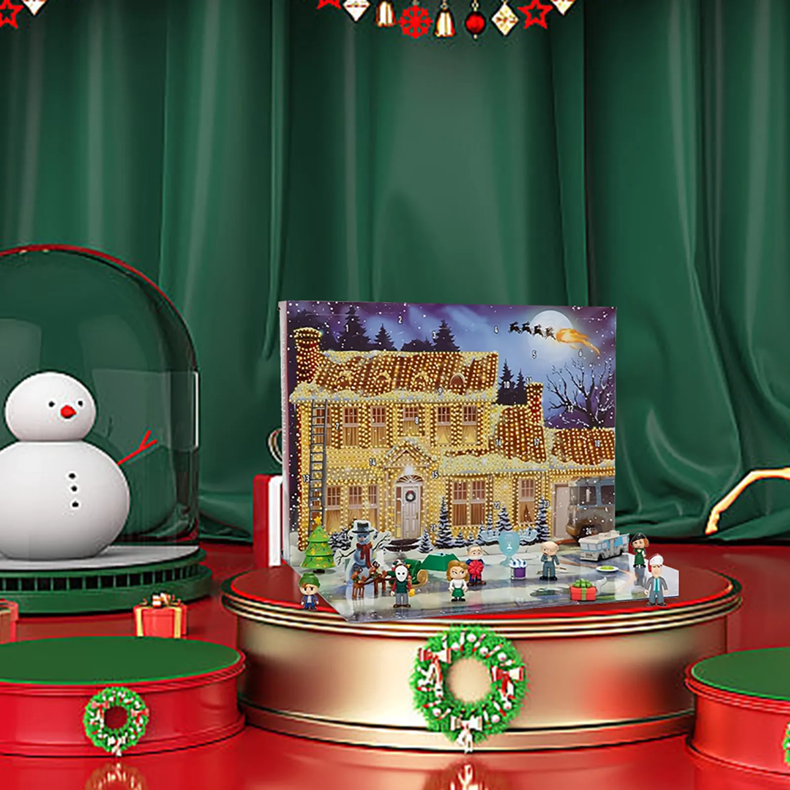 

Christmas Holiday Advent Calendar 2024 24 Day Christmas Advent Calendar Containing 24 Christmas Holiday Figures And Accessories