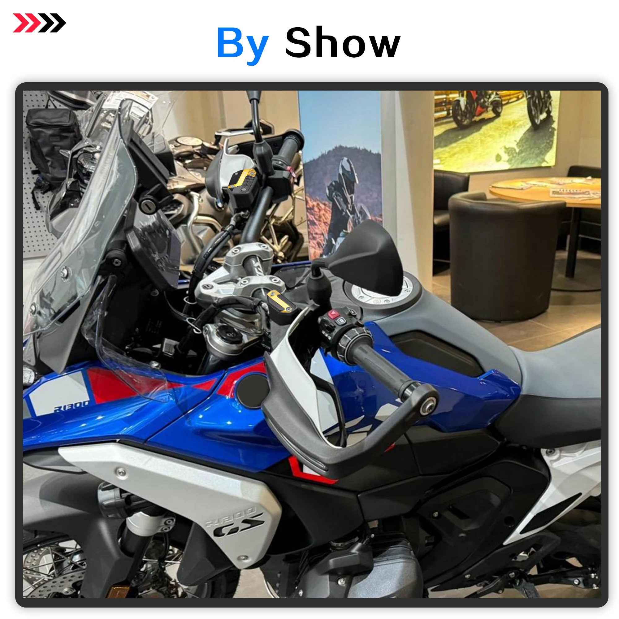 For BMW GS1300 R 1300 GS R1300GS ADV Adventure Motorcycle CNC Aluminum Front Brake Fluid Tank Cap Reservoir Cover