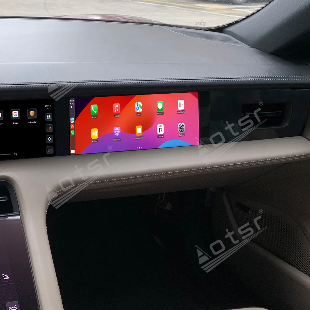 Original Car Upgrade Co-pilot For Porsche Taycan 2019~2025 Android 13 LCD Instrument Cluster Display Virtual Cockpit Instrument