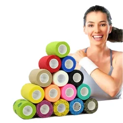 1 Roll Sports Skin Dressing Bandages Tape Waterproof Self-adhesive Elastic Bandage Muscle Tape Finger Joints Wrap Bandages