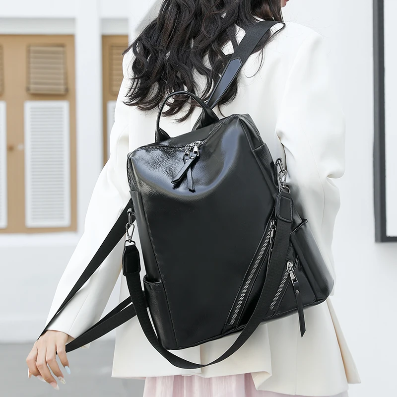 

Women's Designer Faux Leather Backpack Mini Shoulder Bag Waterproof Lightweight Handbag for Work Outdoor Travel Accessories NEW