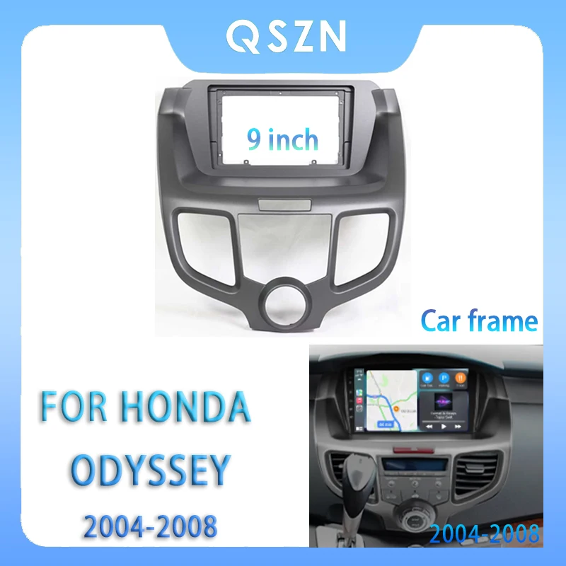 

For HONDA Odyssey 2004-2008 9 Inch Car Radio Fascia Android MP5 Player Panel Casing Frame 2Din Head Unit Stereo Dash Cover