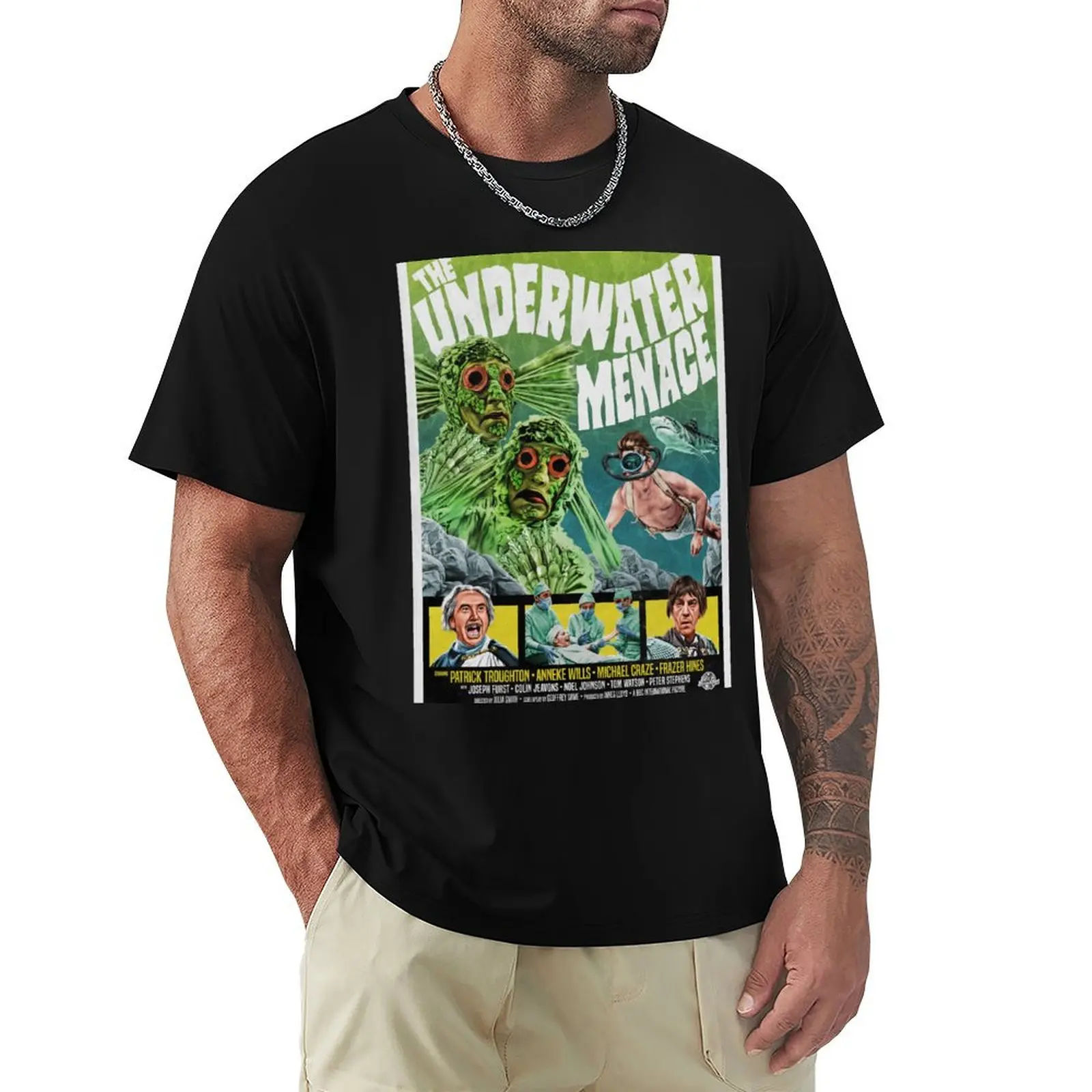 The Underwater Menace T-Shirt t shirt man designer T-Shirt