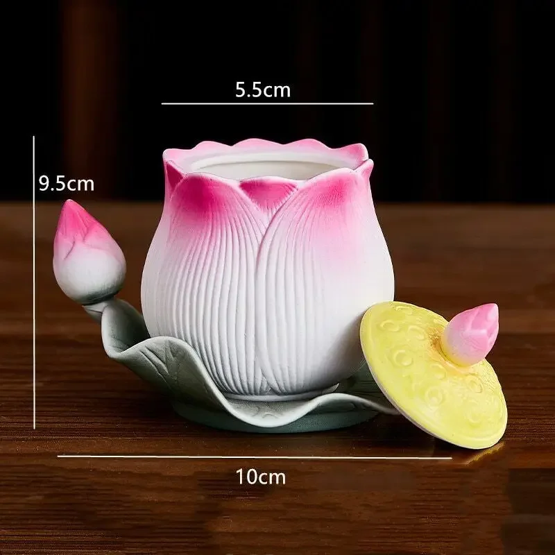 Buddha Hall Offer Table Ceramics Holy Water Cup Buddhism Supplies Decor 9.5cm