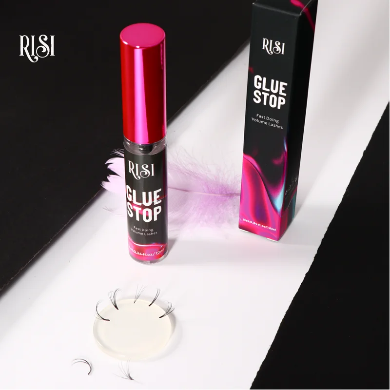 

RISI Glue Stop Eyelash Extensions Keep Lash Fan Wide And Voluminous Lash Glue Stop Lash Extensions Tools