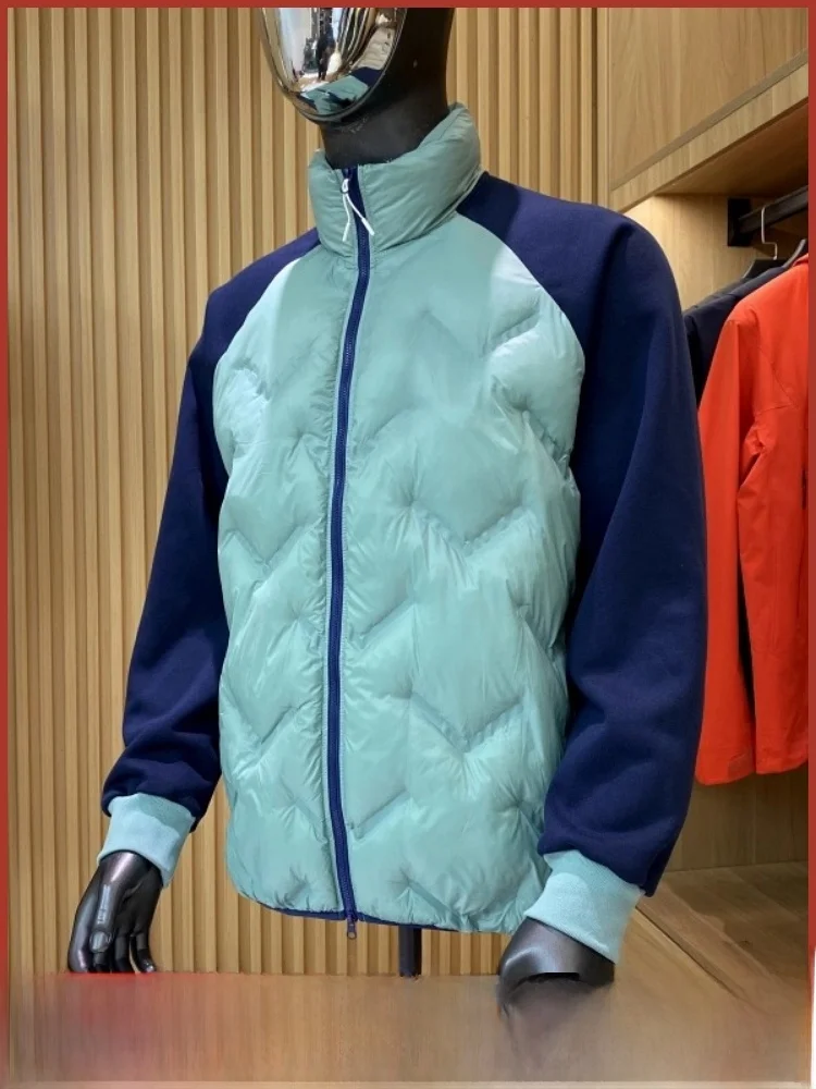 

Outdoor Cotton Jaet Couple Sle Lightweight Warm Fce Stand Collar Coat Youth Faion Casual Loose Fit Zipper Decoration