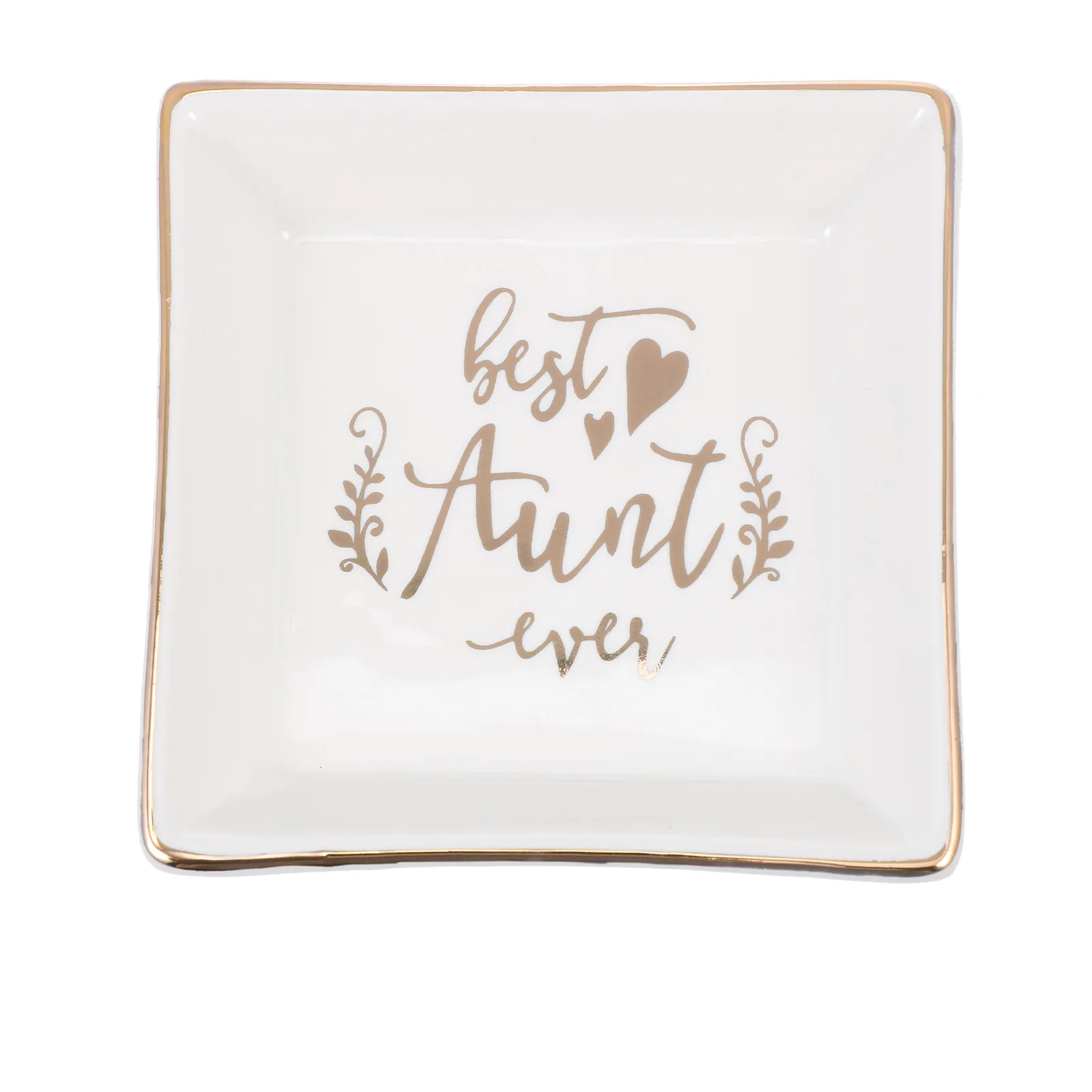 

Изысканный керамический поднос ручной работы с золотыми акцентами, многофункциональный органайзер для украшений и мелочей на туалетный столик