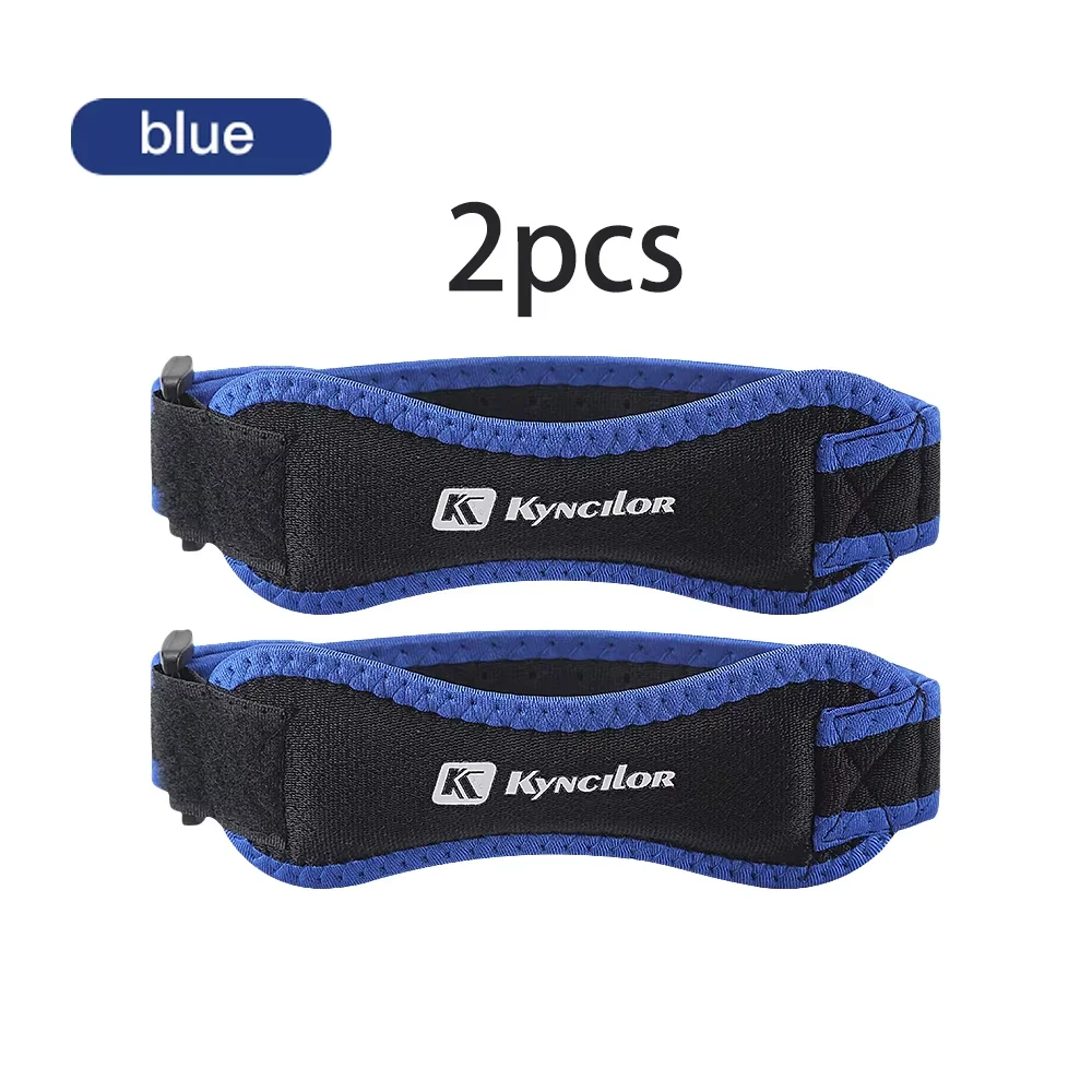 2 Stück Kniescheibenband, verstellbarer Silikon-Kniegelenkriemen, Sport-Kniebandage zum Schutz beim Laufen, Radfahren und im Fitnessstudio. – Detail 6