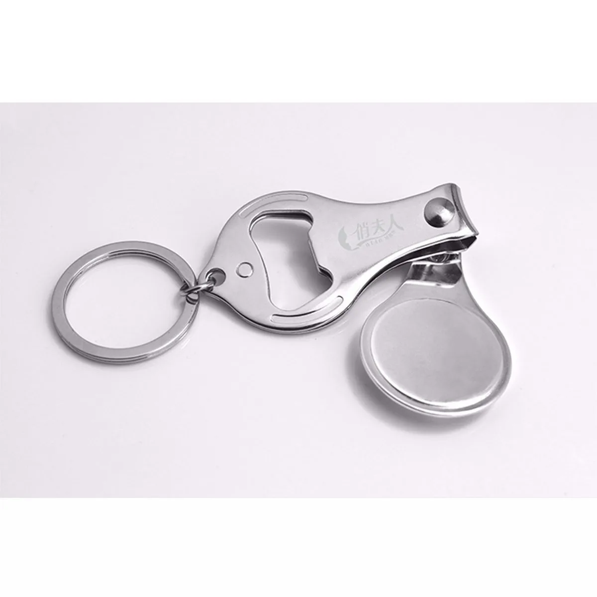 Cortador de uñas abridor de botellas de acero al carbono cortador de uñas herramienta de manicura tijeras de uñas para uñas gruesas