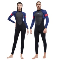 Premium 3MM Neoprene Wetsuit Men One-Piece Suits Keep Warm Surf Scuba Diving Suit Fishing Spearfishing Kitesurf Women WetSuit