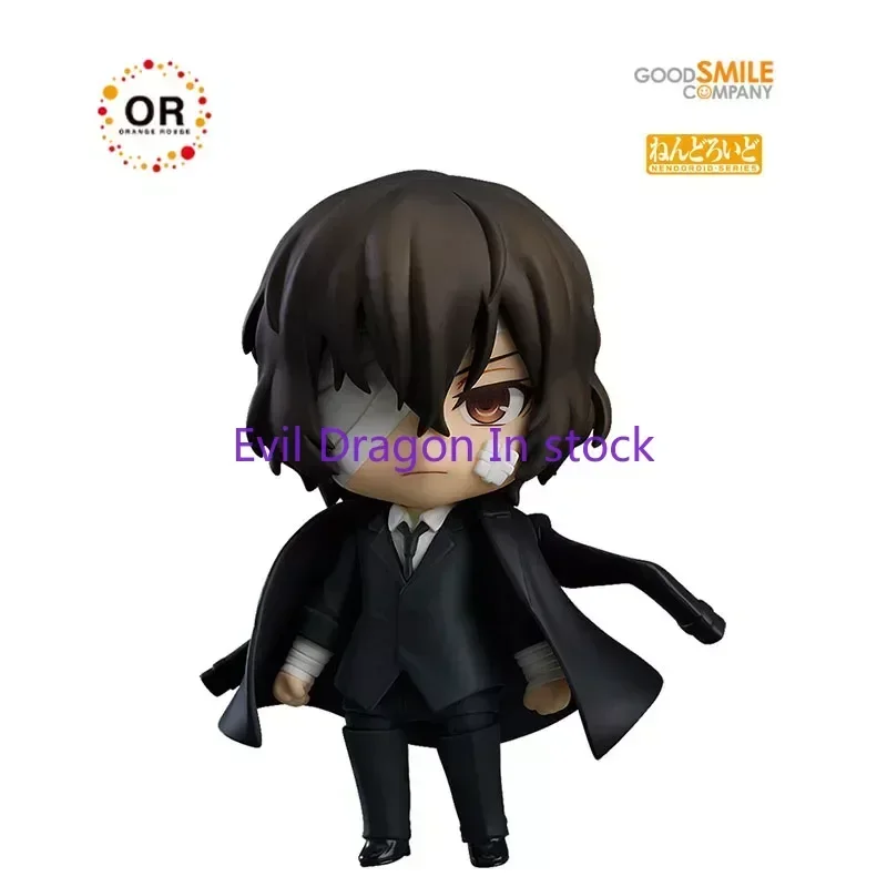 In Stock Anime Orange Red GOOD SMILE GSC NENDOROID 1748 Osamu Dazai Action Figure 10 Cm Gift