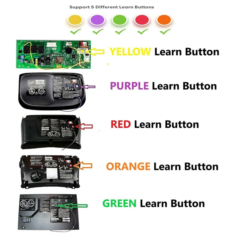 Replacement for 893MAX Receiver Security 2.0 Receiver For Garage Door Opener 891LM 371LM 971LM 81LM Receiver