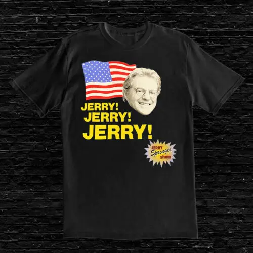 Jerry Springer T-Shirt. Vintage 90's Style.