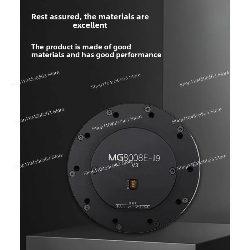 MG8008E-i9 V3 Brushless Servo Gear Motor - Dual Encoder 48V for Exoskeleton Joints