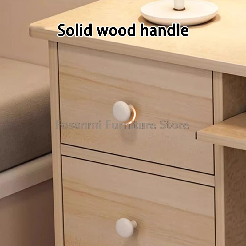 Универсальный компьютерный стол с ящиками для хранения и полкой, современный офисный стол, домашний игровой письменный стол для спальни, ПК, геймерские столы