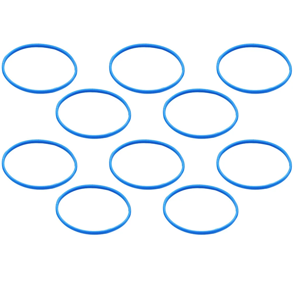 

10pcs Microphone Grille Ring Rubber Replacement For Wired Microphone Protection Diy Accessory Protective Rings