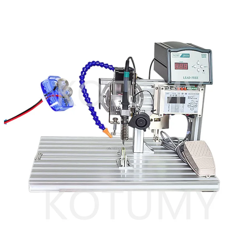 semi-automatic soldering machine, 15V/3A for AUX, DC, USB, LED lights, power plug switch spot welding machine