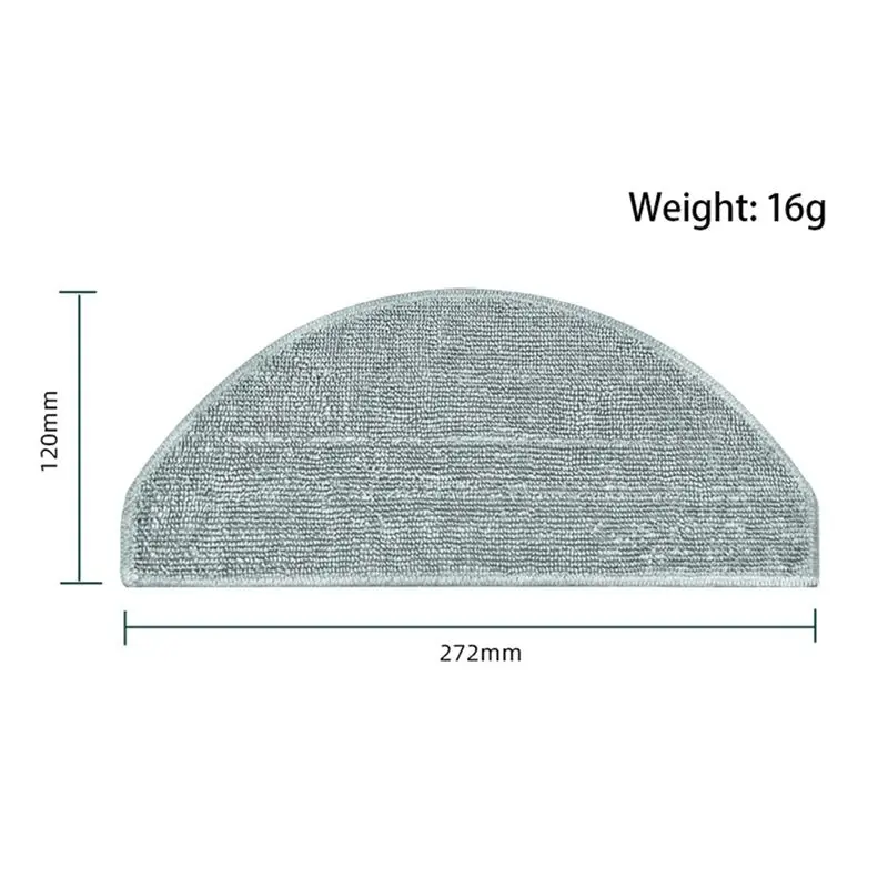 ABWZ-8X For E10 E10C E12 B112 / Mijia 3C Plus C103 Robot Vacuum Cleaner Spare Parts Accessories Mop view 6