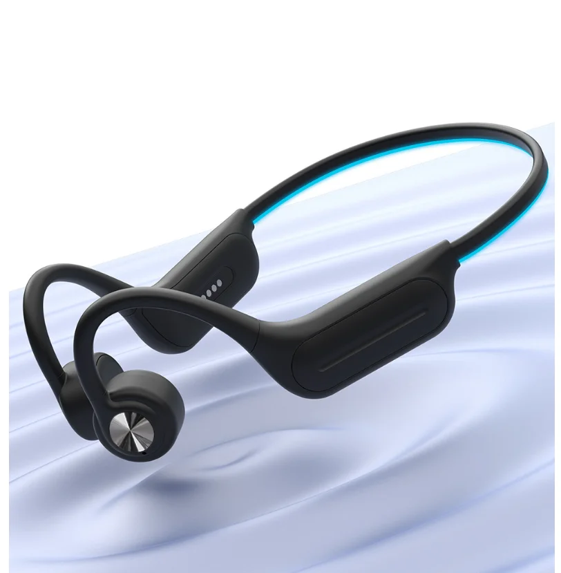 P9 جديد سماعة توصيل العظام تشغيل ضوء بلوتوث 5.3 IPX8 السباحة سماعات بلوتوث 32GB MP3 سماعات أذن رياضية