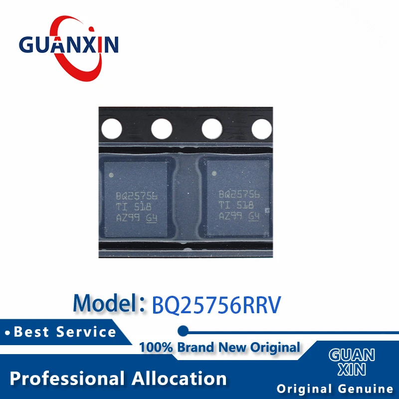 

100% New BQ25756RRV BQ25756RRVR Marking BQ25756 VQFN-36 BQ25756R