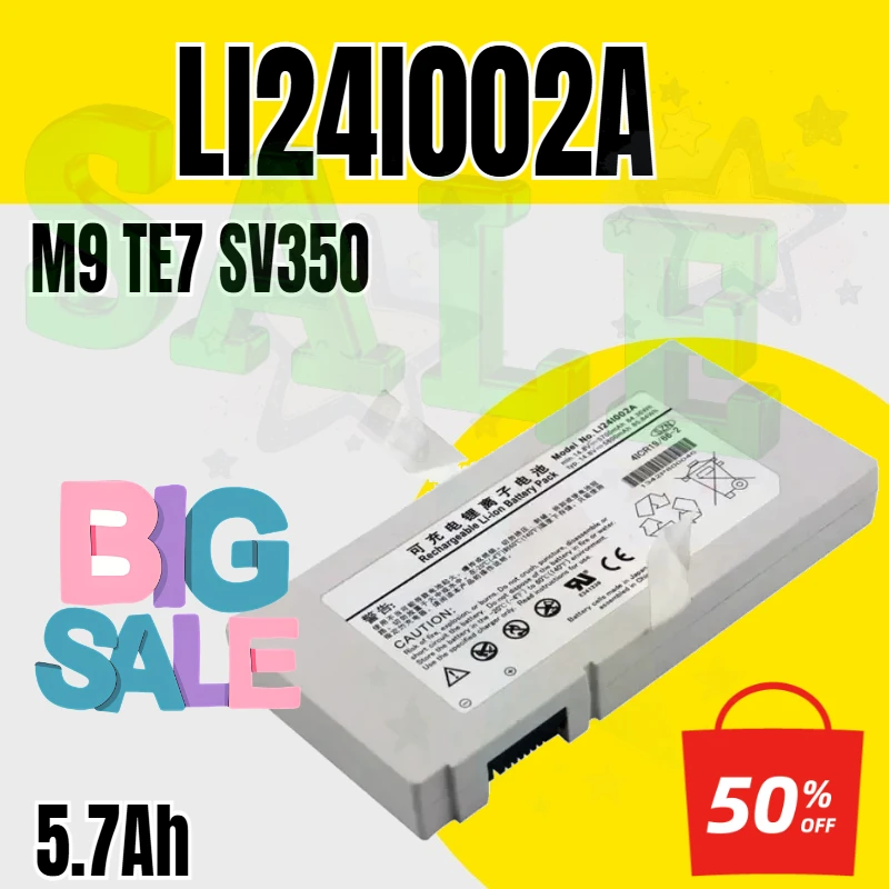 5.7Ah M9 TE7 SV350 LI24I002A Rechargeable Lithium Battery Pack for Medical Equipment Power Supply