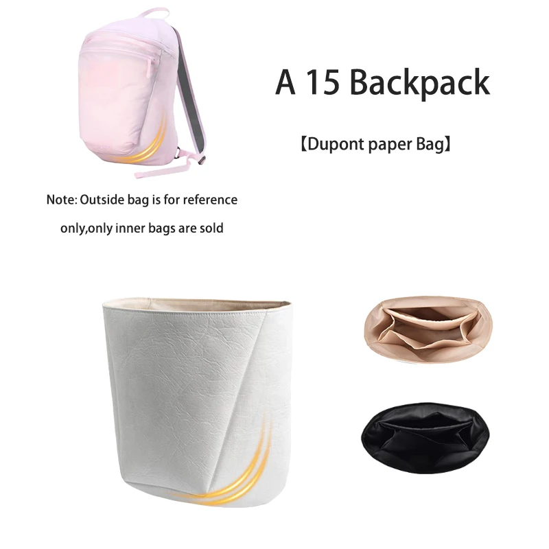 EverToner Dupont Paper Purse Organizer Insert Fit For A Heliad15 Backpack Inside Storage Bag Lightweight Inner Liner Bag