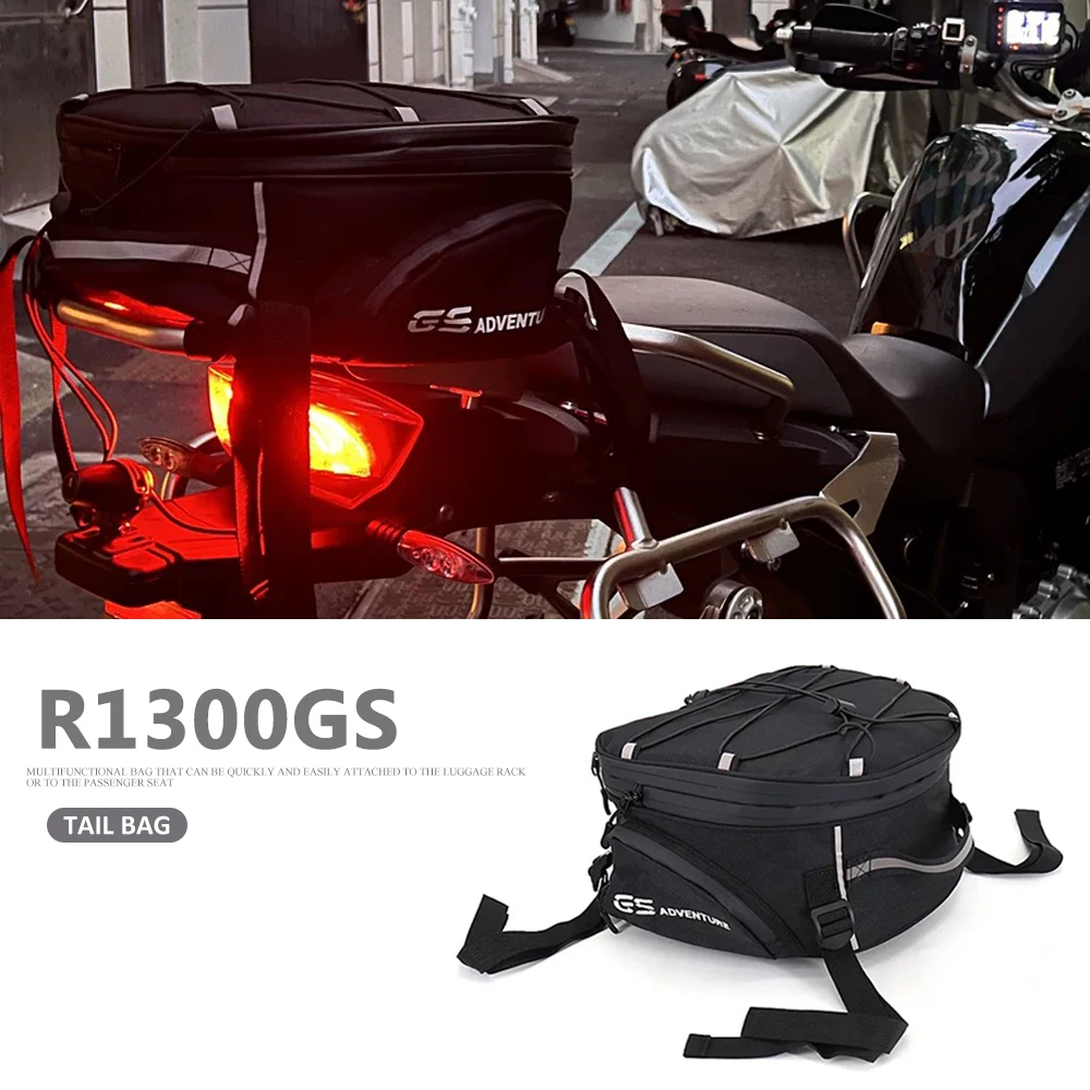 New Motorcycle Accessories Waterproof Tail Bags Back Seat Bags Handbag For BMW R1300GS R 1300 GS R1300 GS r1300gs R1200GS