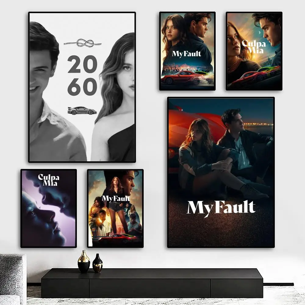 بلدي خطأ Culpa ميا الشباب الحب الفيلم المشارك دائم اللوحة قماش الجدار الشنق المنزل DIY بها بنفسك فن الديكور جدارية الجمالية #2