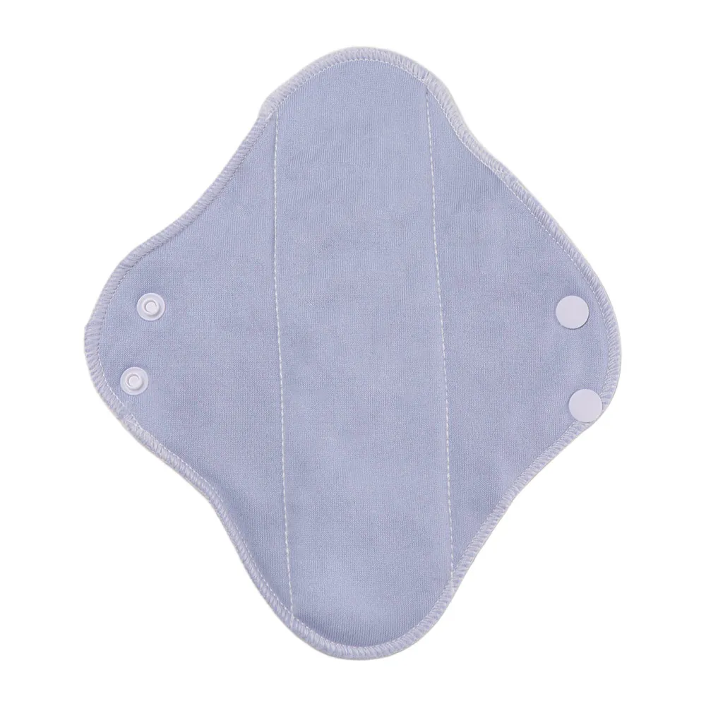 6Pcs Gasket Washable Menstrual Cloth Pads Graphene 23CM Panty Liner Large Capacity Reusable Nursing Pad for Women Night