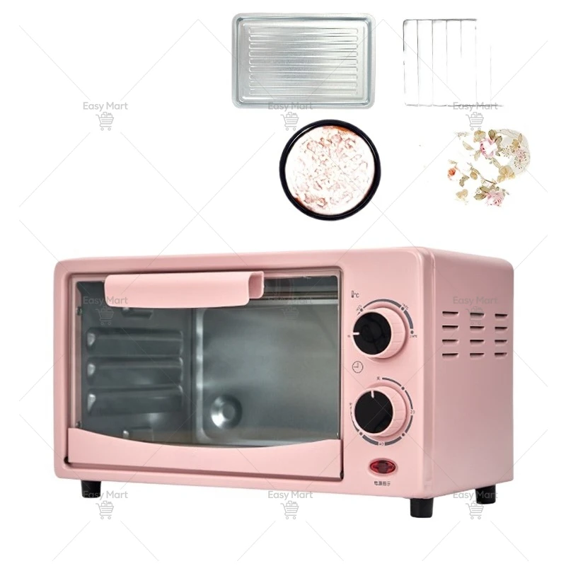 Mini Microwave Oven Steamer Baking All-in-One, Personal Small Oven