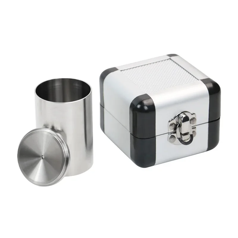 QBB Density Specific Gravity Cup Coating Liquid Densimeter Pycnometer Stainless Steel Aluminum Alloy 37ml 50ml 100ml