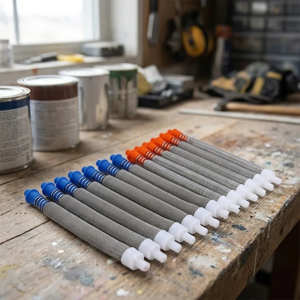 12Pcs/set 50 And 100 Mesh Filters 218131 218133 For SG2 SG3 Pneumatic Painting Sprayer Tool Replacement Parts
