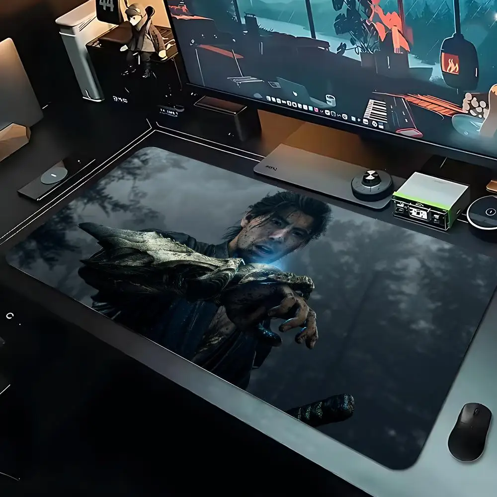 Onimusha Way of the Sword Mouse Pad Large Playmat Gaming Customized Mat XXL Size Gamer Office Mousepad Logo Desk Mat