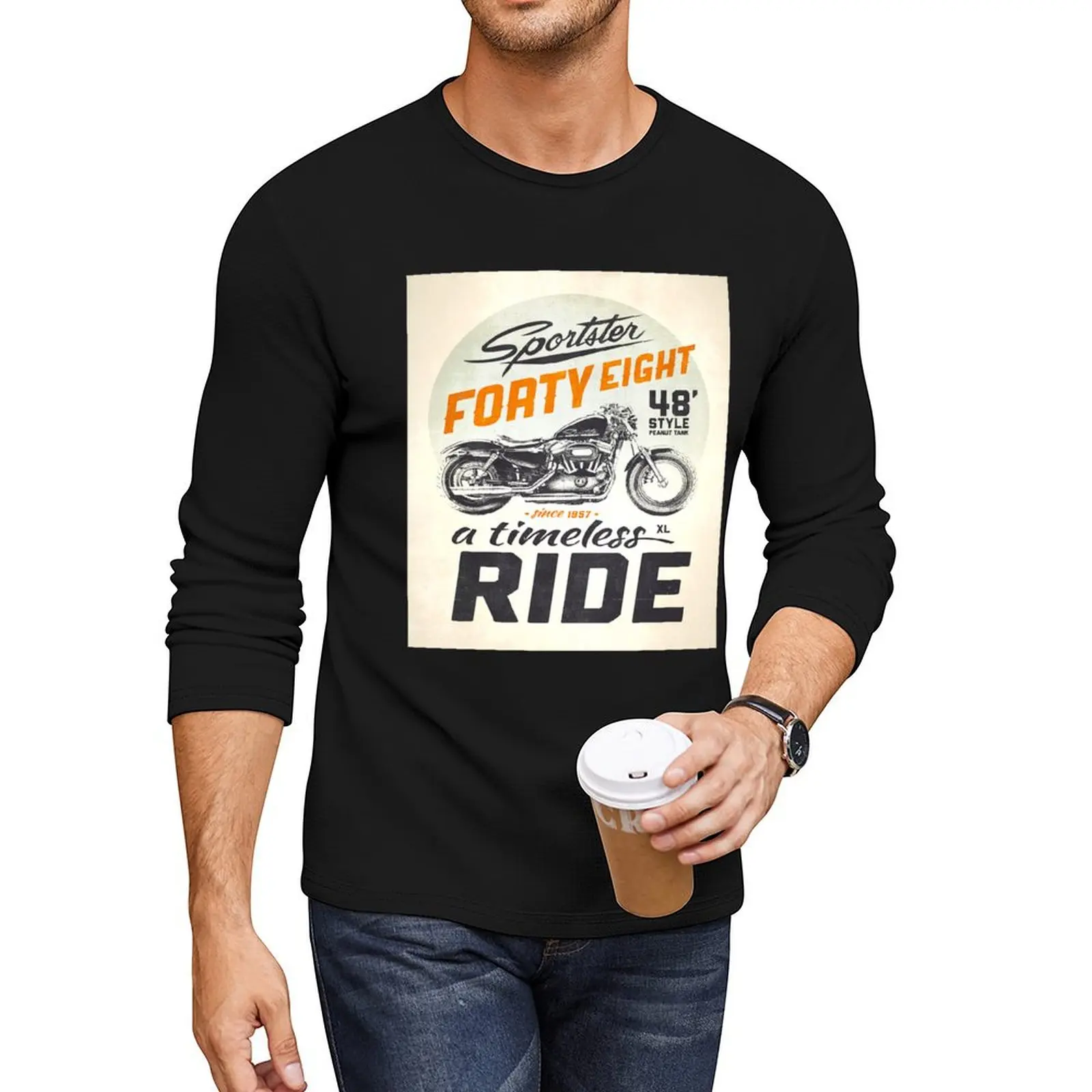 Forty Eight Long T-Shirt man clothes t-shirts man mens clothes