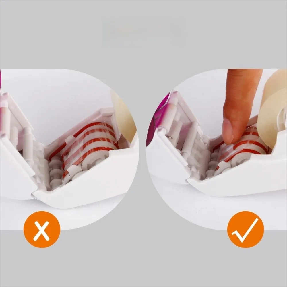 

Efficient 19mm Tape Cutter Automatic Sealing Packaging Mini Tape Machine Mini Sealing Tape Holder Study