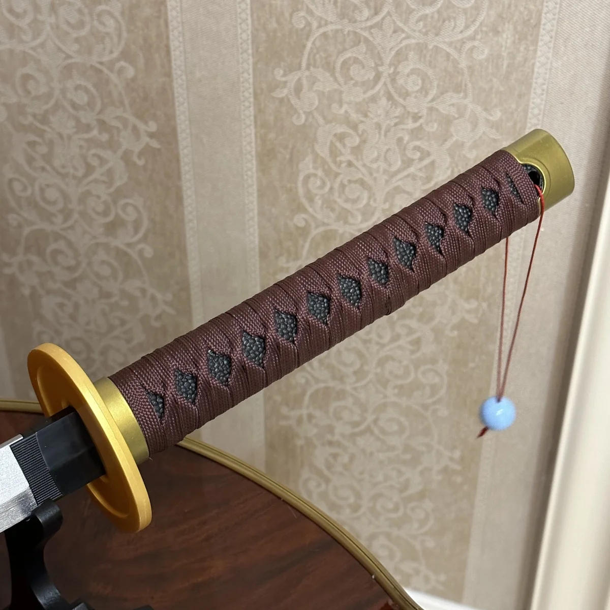 39.3 بوصة الوحل ريمورو خشبية كاتانا السيف النينجا سكين الأصلي الساموراي صابر اليابانية كاتانا صابر تأثيري اكسسوارات الدعامة لعبة #5