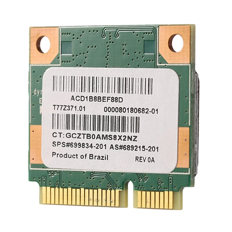 5 قطعة 150Mbps 2.4Ghz RT3290 802.11B/G/N اللاسلكية Wlan بطاقة واي فاي بلوتوث BT 4.0 نصف بطاقة PCI-E صغيرة ل HP CQ58 M4