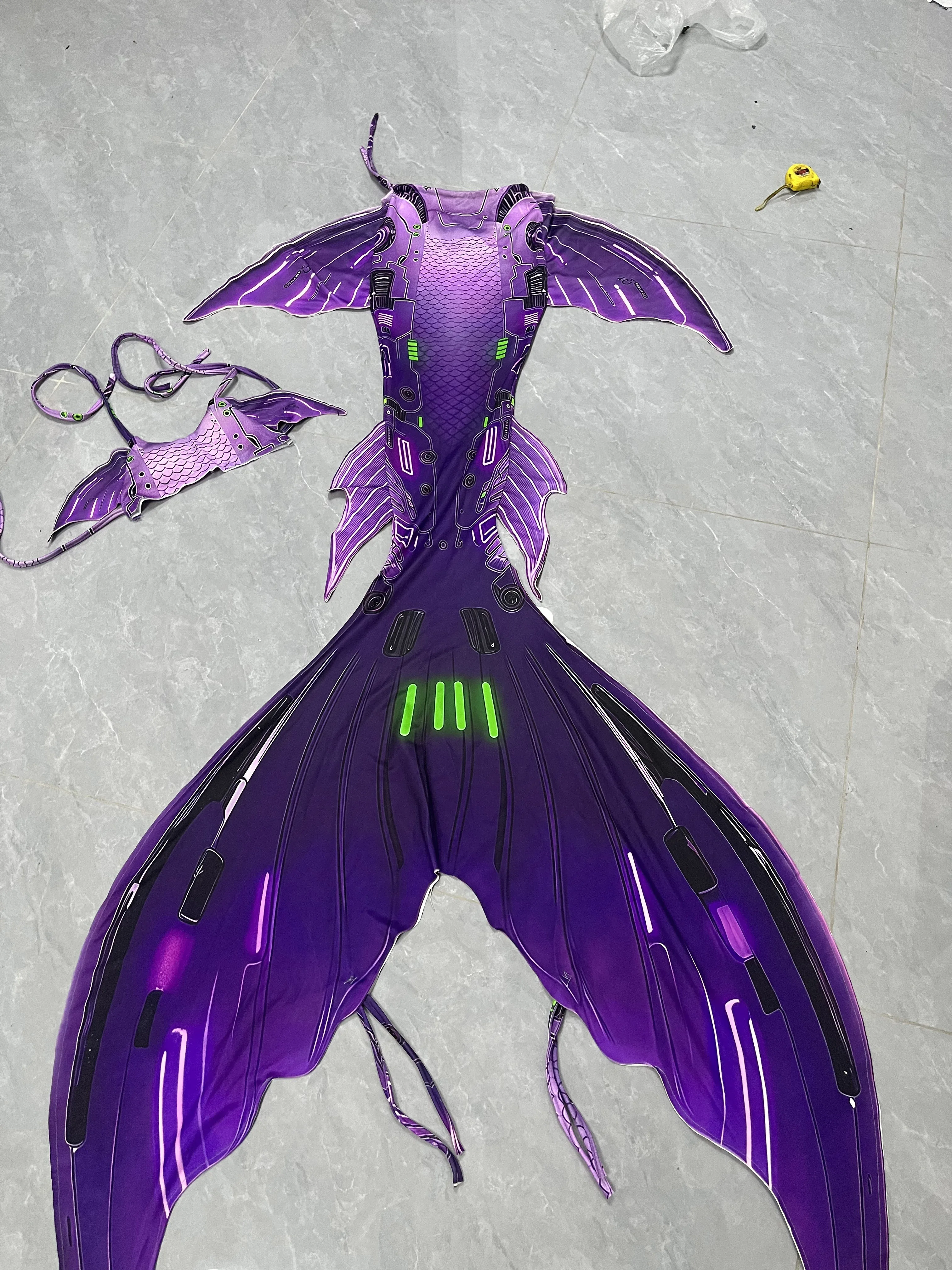 2026 European Edition Adjustable Corset Tail Fin System Professional Aquarium Performance Gear Custom Underwater Photography Swi