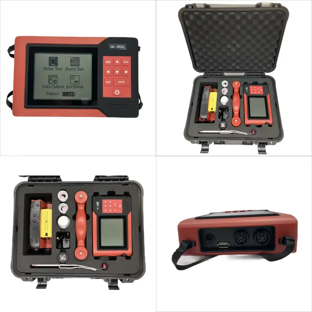 ZBL-R800 for Industrial Metal Detector for Steel Bar Detection Wall Rebar Locator Concrete Scanner Construction