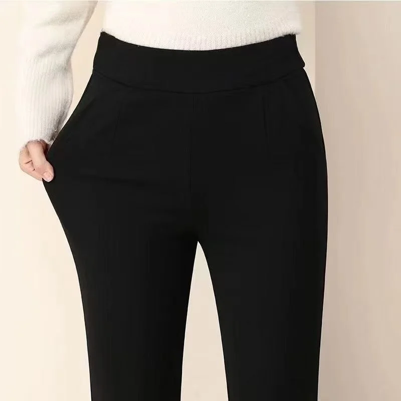 

Брюки Bootcut, женская зимняя одежда, женская четырехсезонная круглая многолетняя вечная перманентная вечная бесконечная одежда