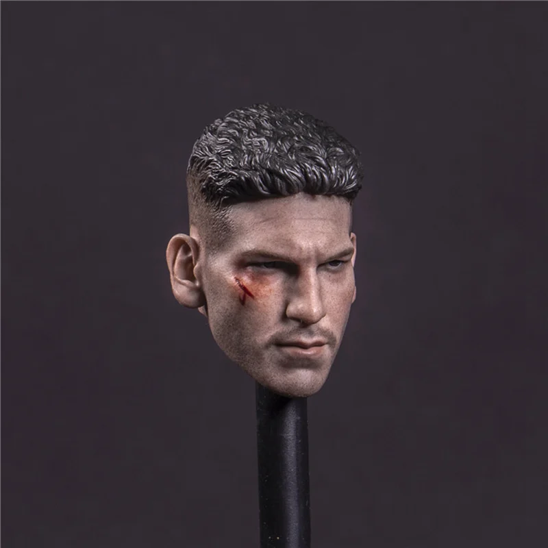 1/6 Scale Action Figure Doll Accessories Jon Bernthal Frank Head Sculpt For 12