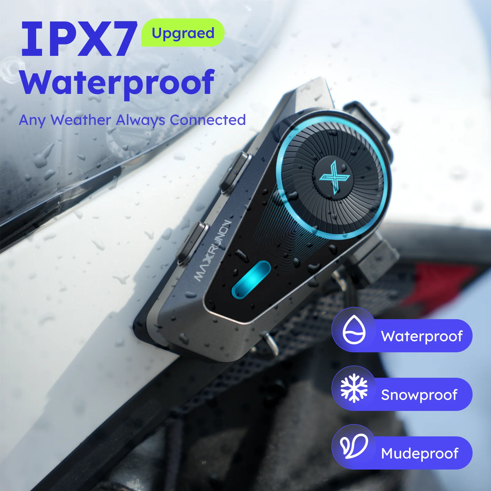 Рисунок 6 - MAXRUNON D10 Мотоциклетная Bluetooth-гарнитура