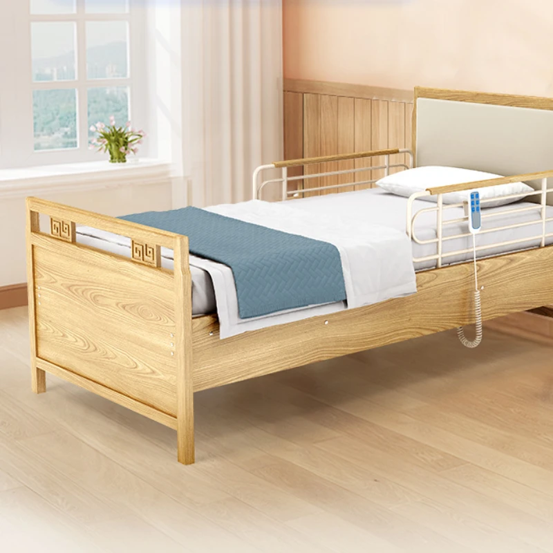 

Medical - Grade Nursing Bed for Paralyzed Seniors - Safe Manual & Electric Back Turning Function